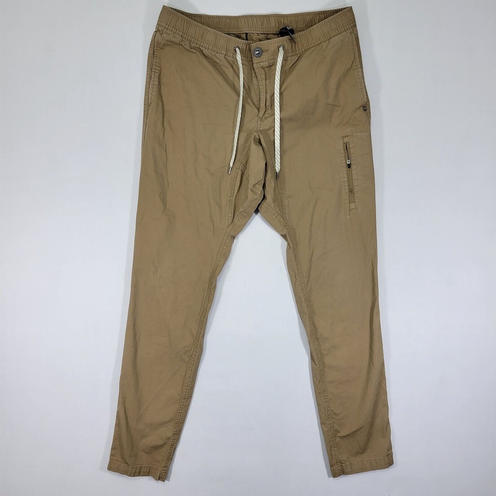 Vuori Women's Tan Track Joggers